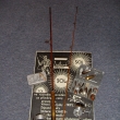 Vl��ec� sestava SOL D���n ,dvoud�ln� prut , navij�ky TriplexC, krabi�ka s n�strahami, v�e origin�l SOL , vyrobeno do roku 1945.
