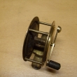 ROUSEK  mosazn� ,   pr. 62 mm, s �ehta�kou, vyv�en� kli�ka ,signovan� Fishing sport �.S.R