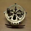 ROUSEK mosazn� ,pr. 65 mm,s �ehta�kou,signovan� Fishing sport �.S.R,katal.��s. 88 /65 - 1